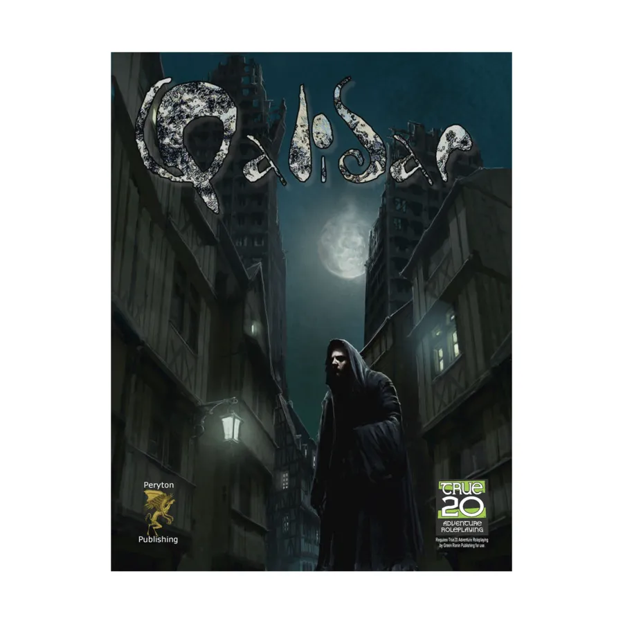 

Qalidar, True20 Adventure Roleplaying (Peryton publishing), мягкая обложка
