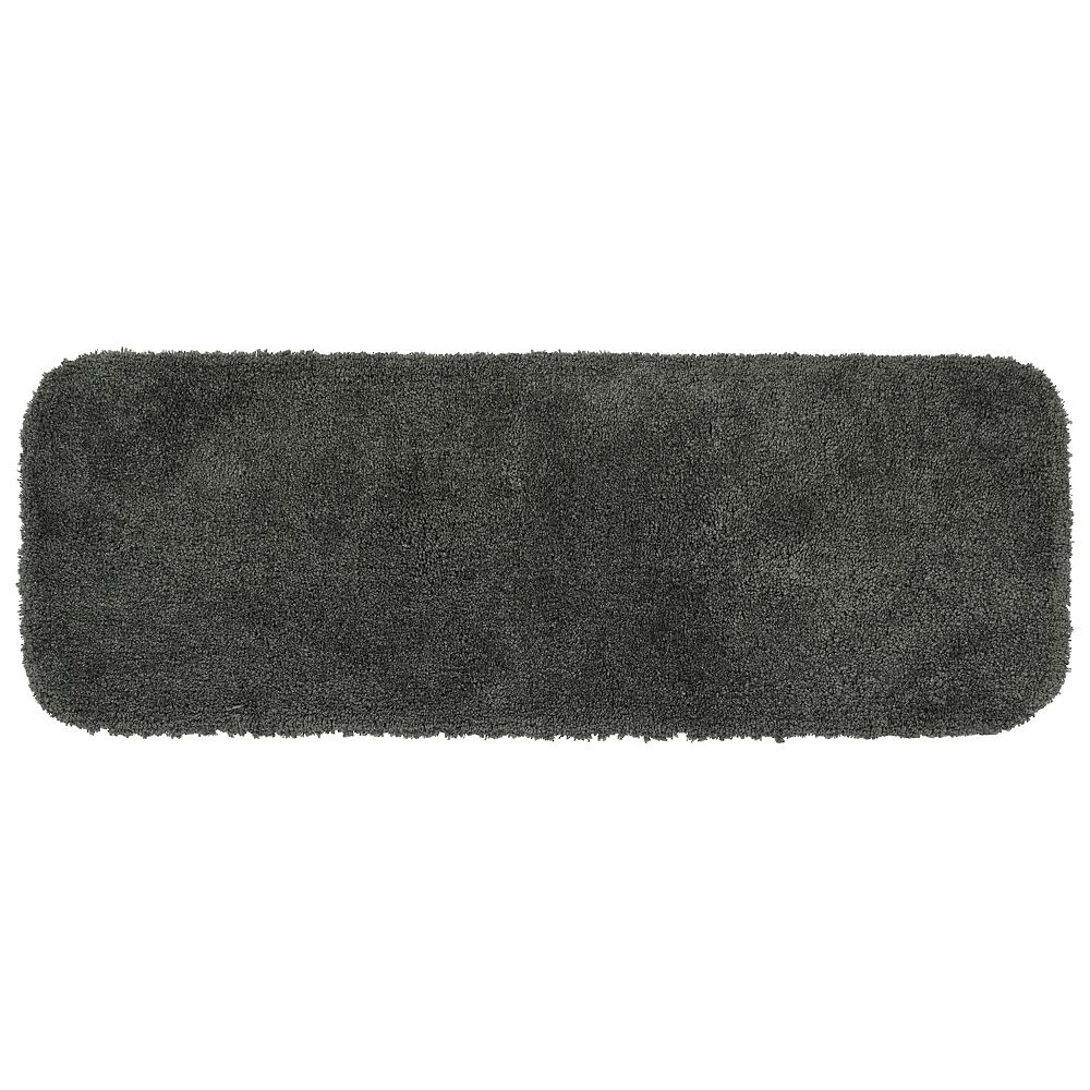 

Коврик-гирлянда Serendipity Solid Shag 22x60, дорожка для ванны Garland Rug, цвет Dark Gray