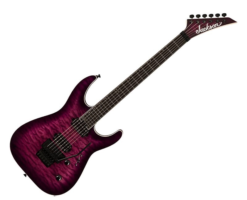

Электрогитара Jackson Pro Plus Series Dinky DKAQ - Transparent Purple Burst