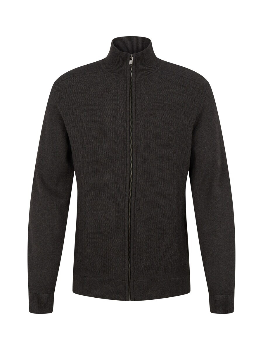 

Вязаный кардиган TOM TAILOR Knit Cardigan, антрацит