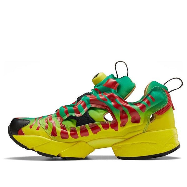 

Кроссовки jurassic park x instapump fury og 'tour vehicles' Reebok, желтый