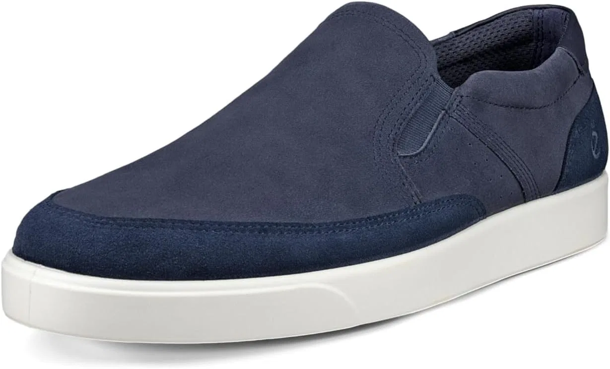Мужские слипоны ECCO Street Lite, Marine Suede Marine Night Sky
