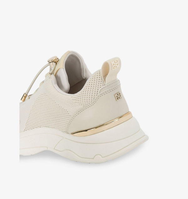 Кроссовки с низким верхом из ткани Link toggle Kg Kurt Geiger, белый — фото 3