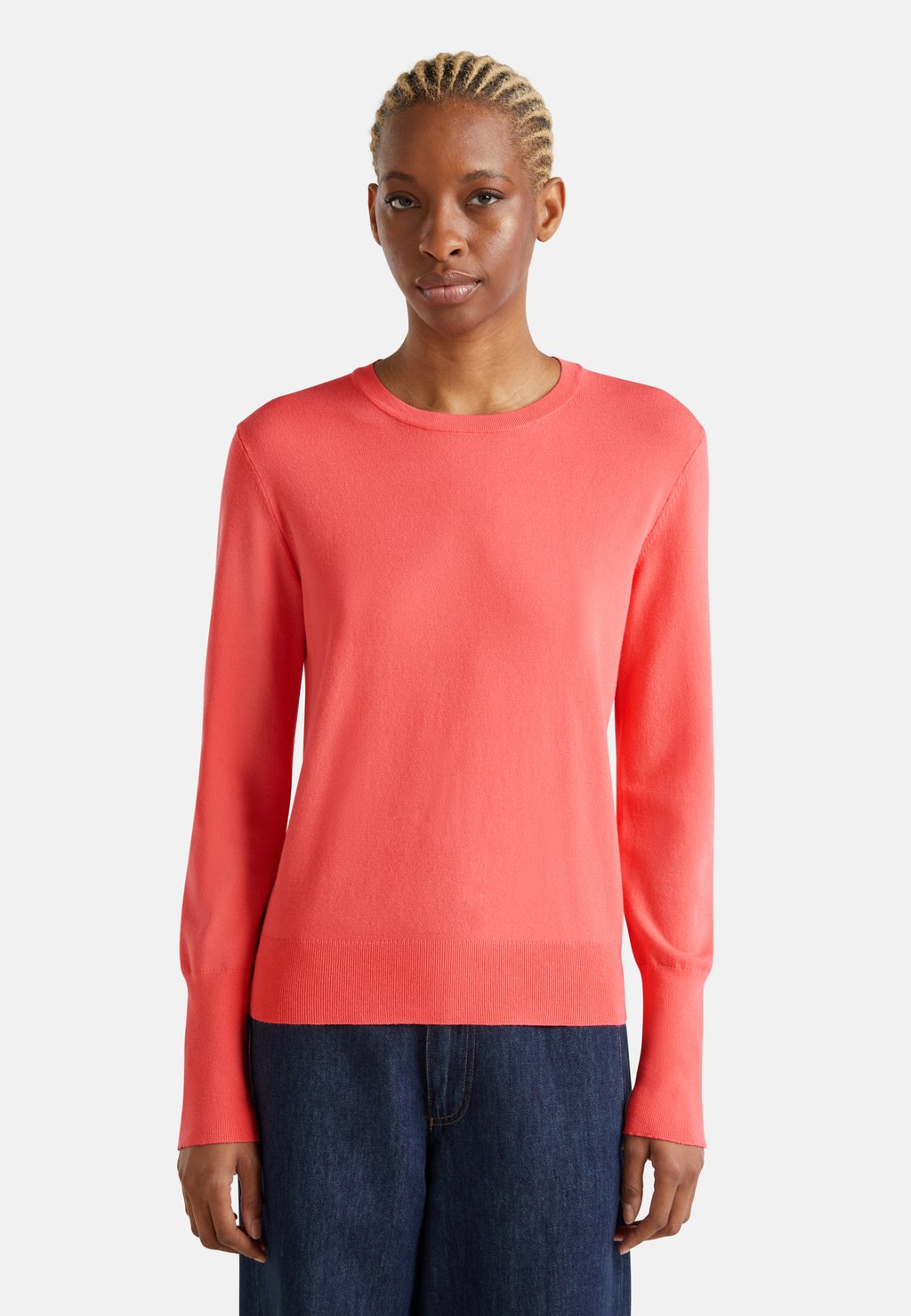 

Джемпер United Colors of Benetton, коралловый