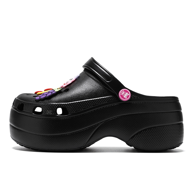 

YUZHAOLIN Детские сандалии с противоскользящей амортизацией, черные, для подростков