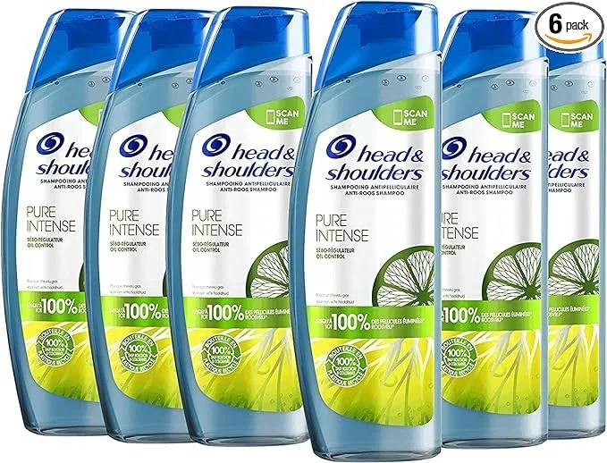 Шампунь Head and Shoulders Deep Cleansing Oil Control, 6 штук по 250 мл Head & Shoulders