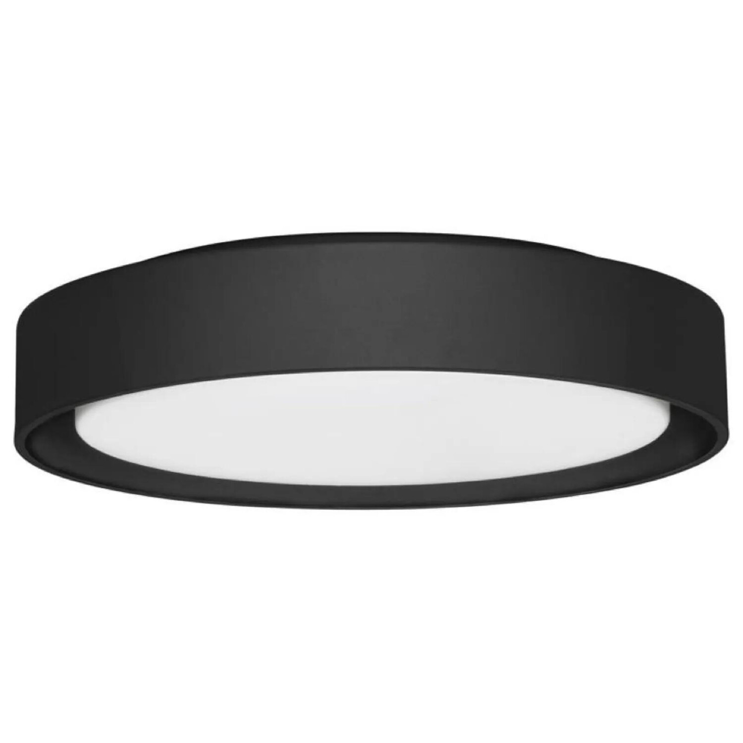 

Потолочный светильник click-licht, 24x24x8 см, черно-белый