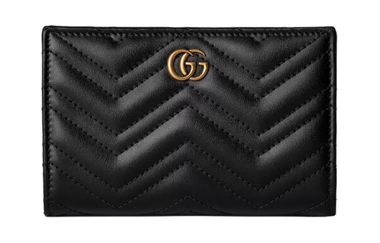 

GUCCI Кошелёк GG Marmont из кожи для женщин Black