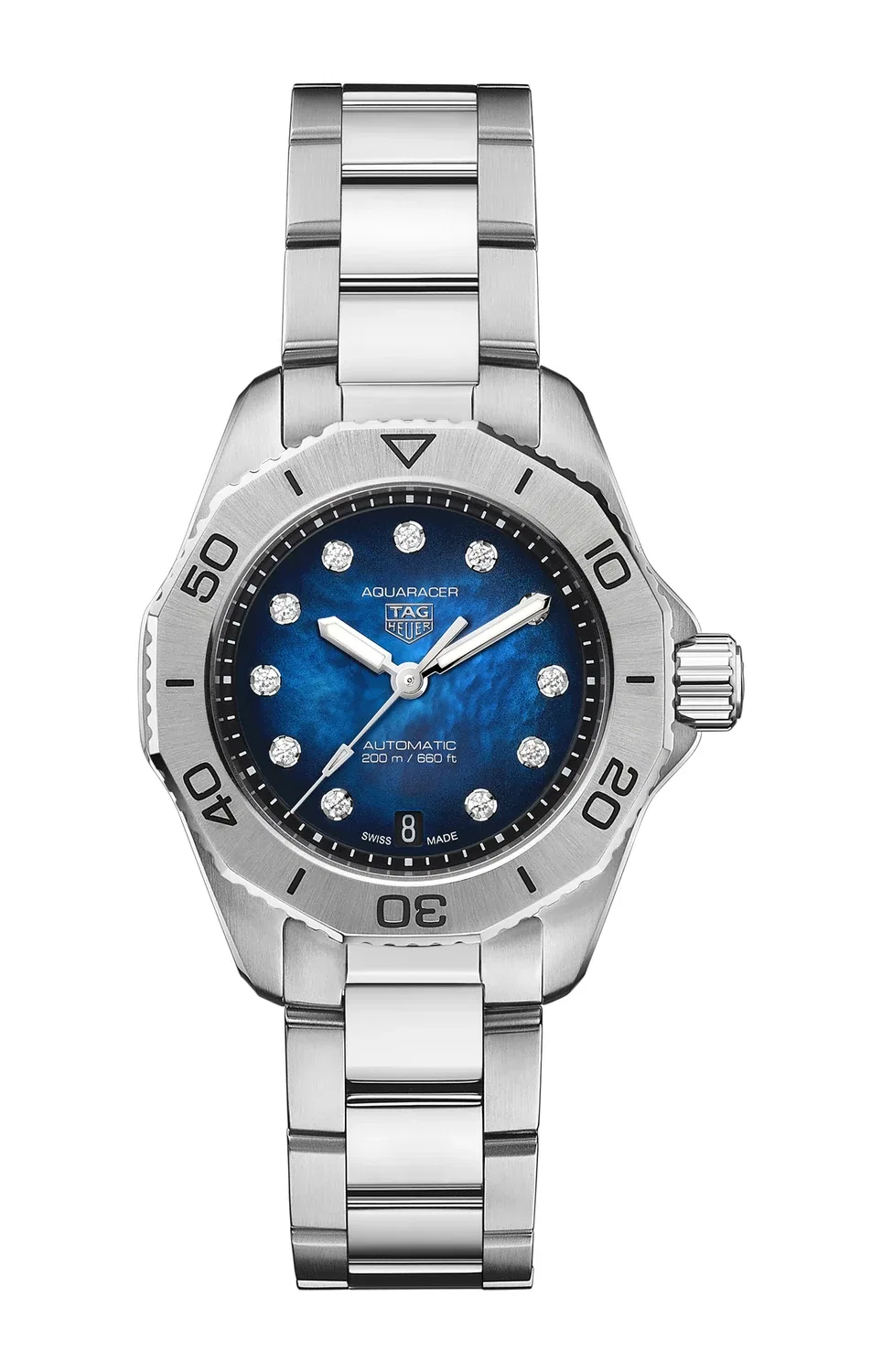 TAG HEUER AQUARACER PROFESSIONAL 200 ДАТА - WBP2411.BA0622, золотой