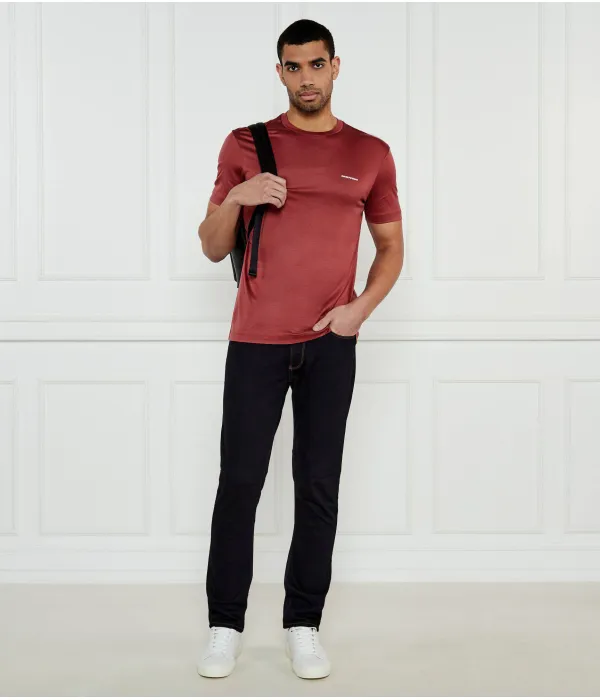 Футболка Slim fit Emporio Armani, красный — фото 2