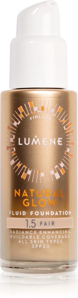 

Натуральный осветляющий тональный крем для естественного сияния с фактором защиты 20+ Lumene, atspalvis 1.5 fair (warm) 30 мл