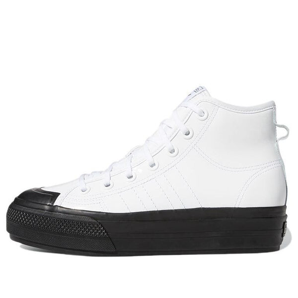 

Кроссовки nizza rf platform mid Adidas, белый