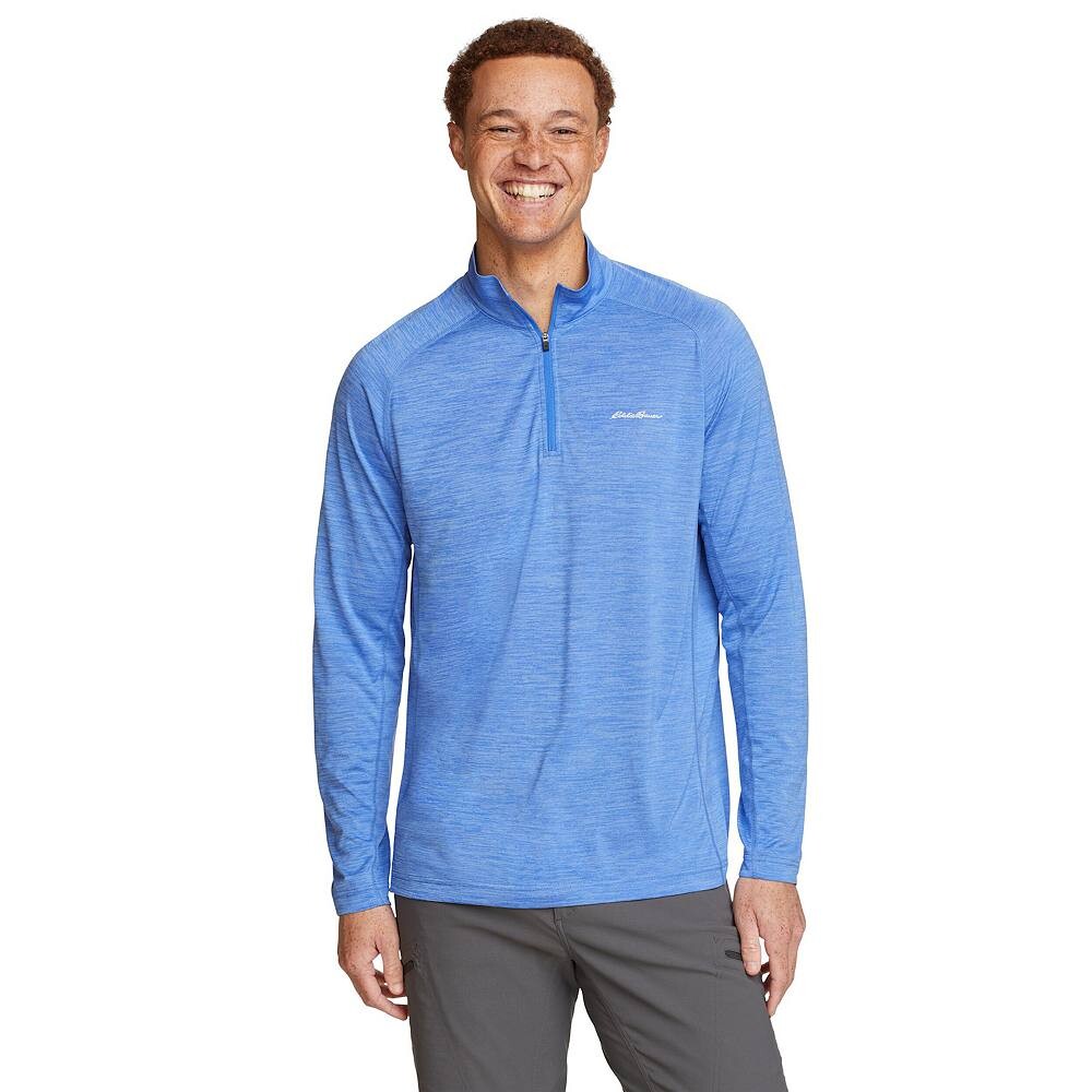 

Мужской топ с молнией без четверти Eddie Bauer Разрешение, цвет Lapis