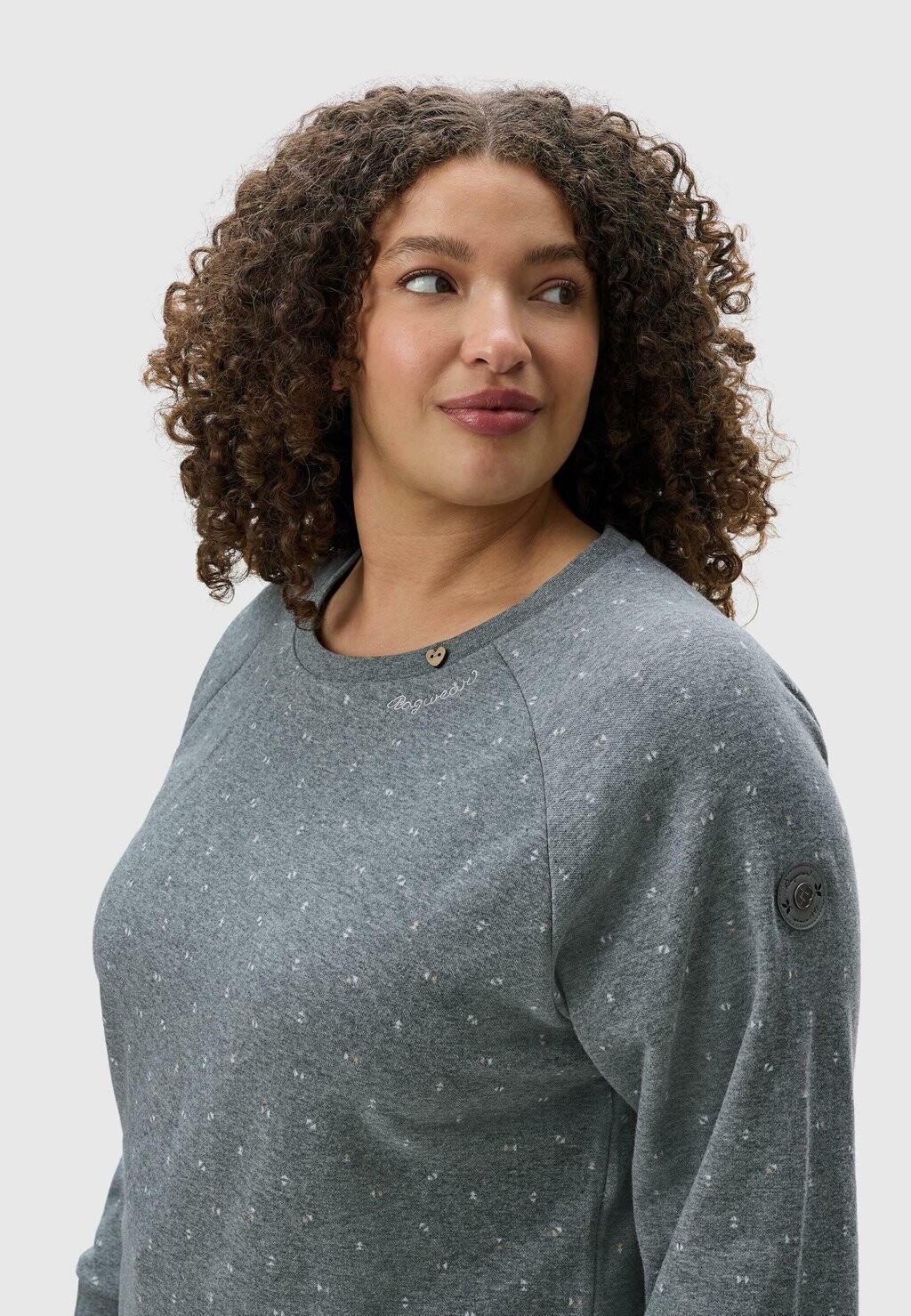 

Толстовка RUNDHALS JOHANKA TRIANGLES PLUS Ragwear, серый