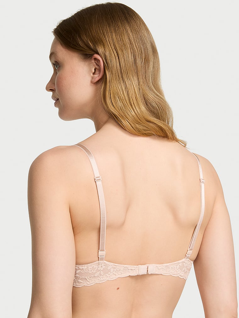 Сексуальный бюстгальтер-пуш-ап из кружева София Victoria'S Secret, lace marzipan — фото 2