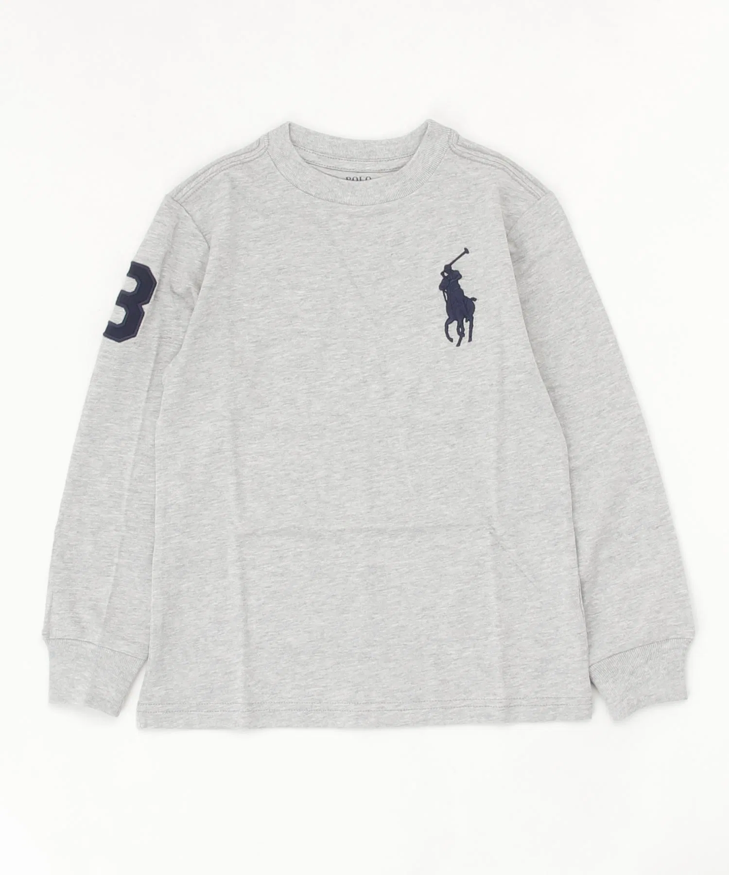 Детская футболка Polo Ralph Lauren с вышивкой Big Pony — фото 3