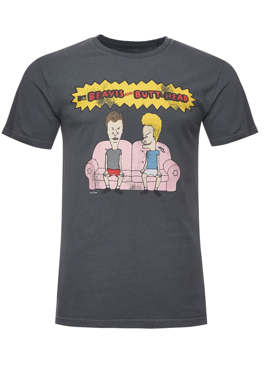 

Рубашка Recovered Beavis And Butthead, черный