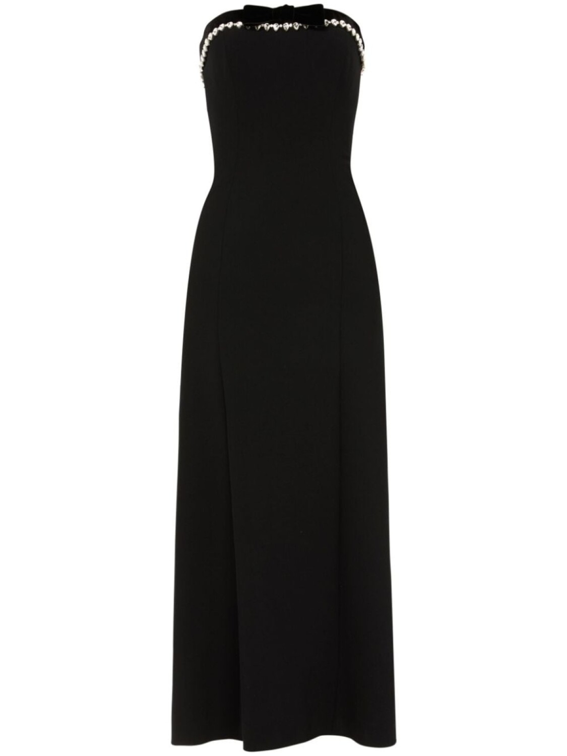 

Платье миди с кристаллами Jenny Packham, черный