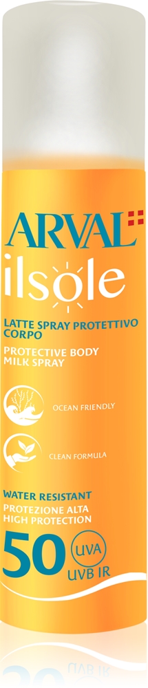 

Защитное молочко-спрей для тела Ilsole spf 50 Arval, 200 мл