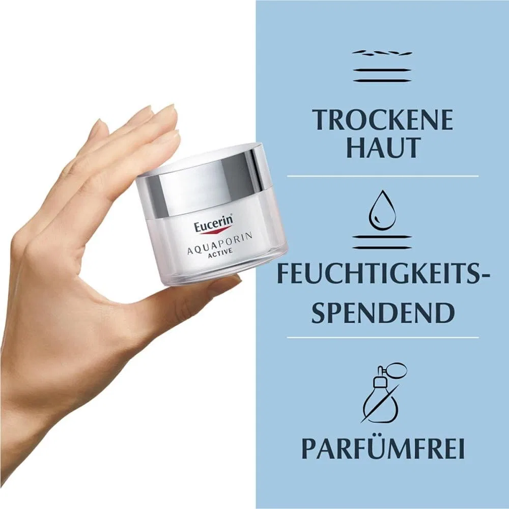 Крем для лица Eucerin — Дневной увлажняющий «Aquaporin Active» для сухой кожи от — фото 3