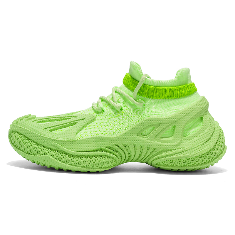 

Kinglake Износостойкие дышащие высокие повседневные кроссовки Unisex зеленые, цвет Green