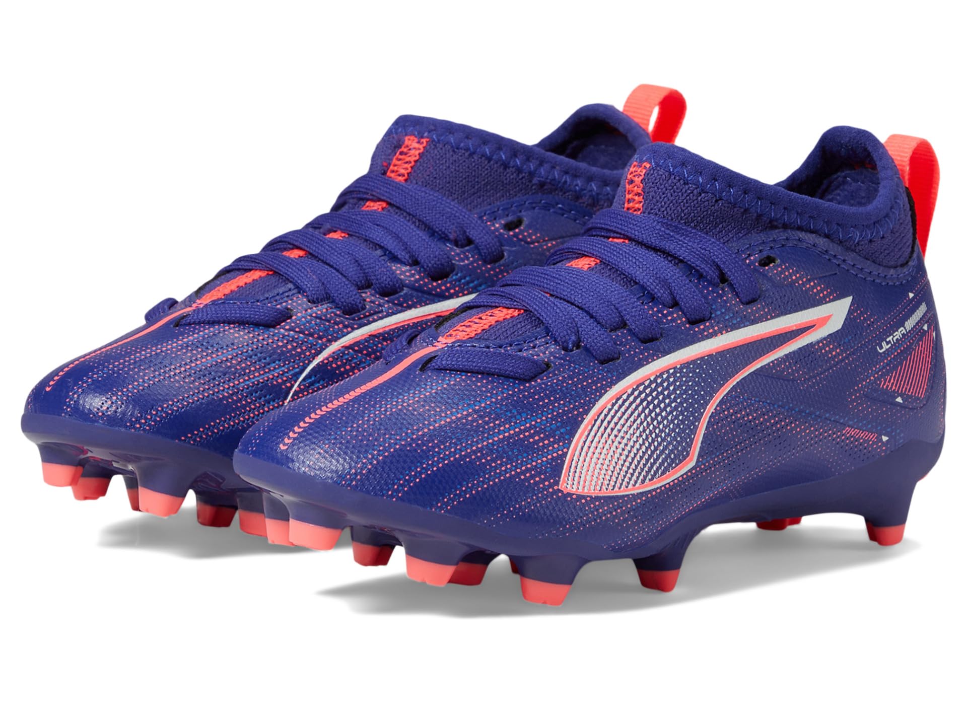 

Кроссовки PUMA Kids Ultra Match Firm Ground/All Ground, Lapis Lazuli/PUMA White/Sunset Glow