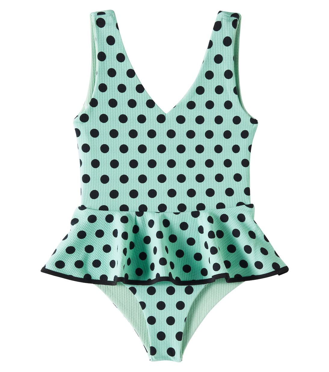 

Купальник Piping Gramercy в горошек Marysia Bumby, Mint Small Dot Print