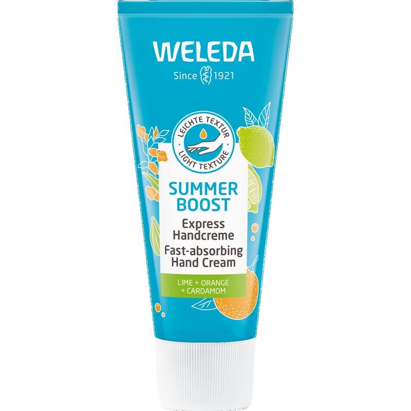 

Крем для рук Summer Boost Express Weleda, 50 ml