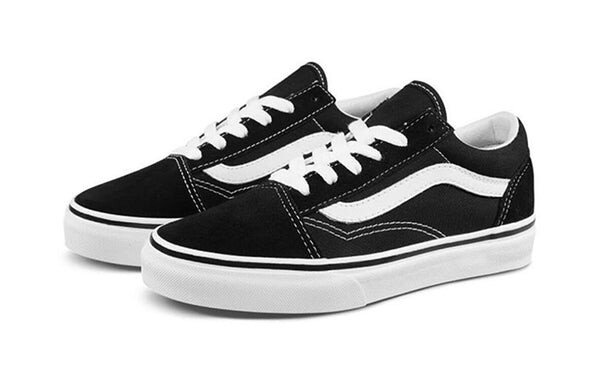 Кроссовки old skool 'black' Vans, черный — фото 2