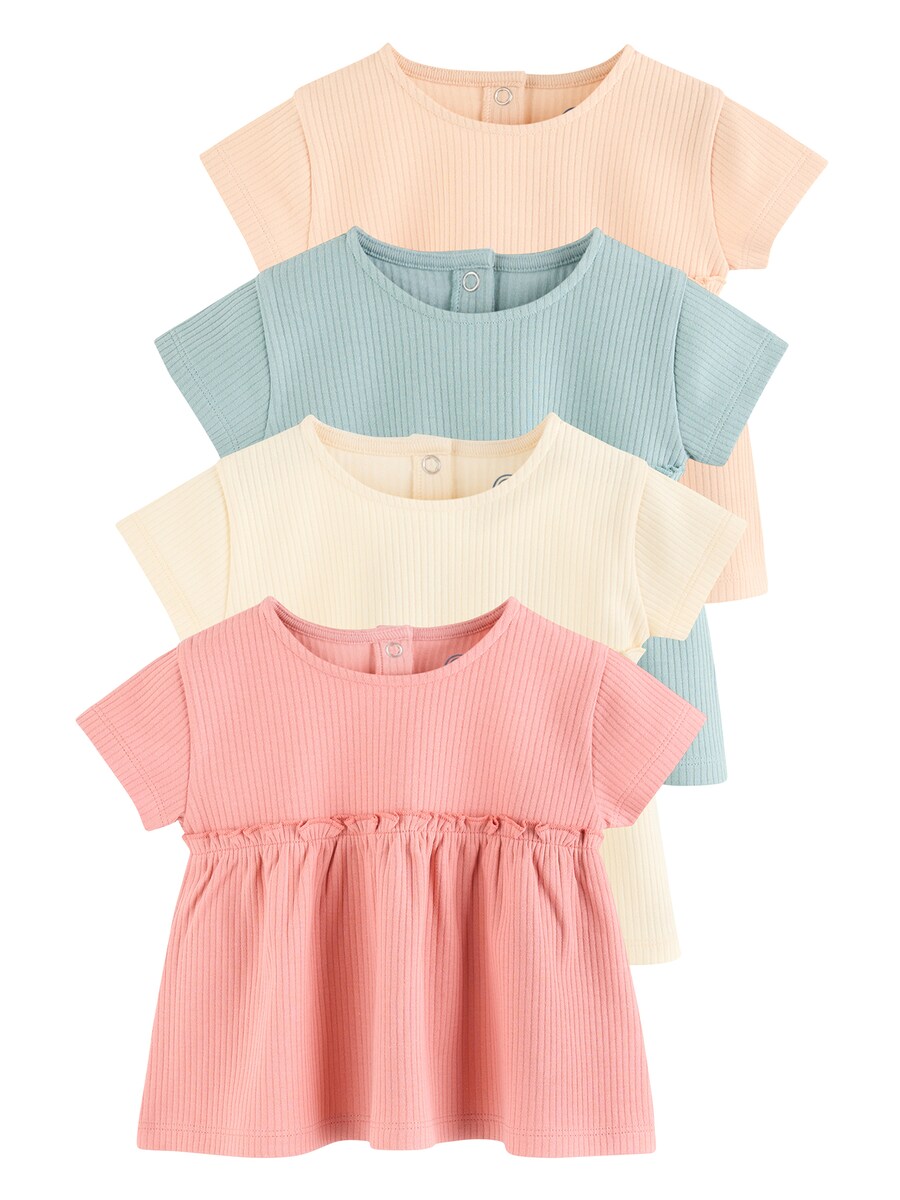 

Рубашка Next, цвет Light blue/Pastel yellow/Peach/Dusky pink