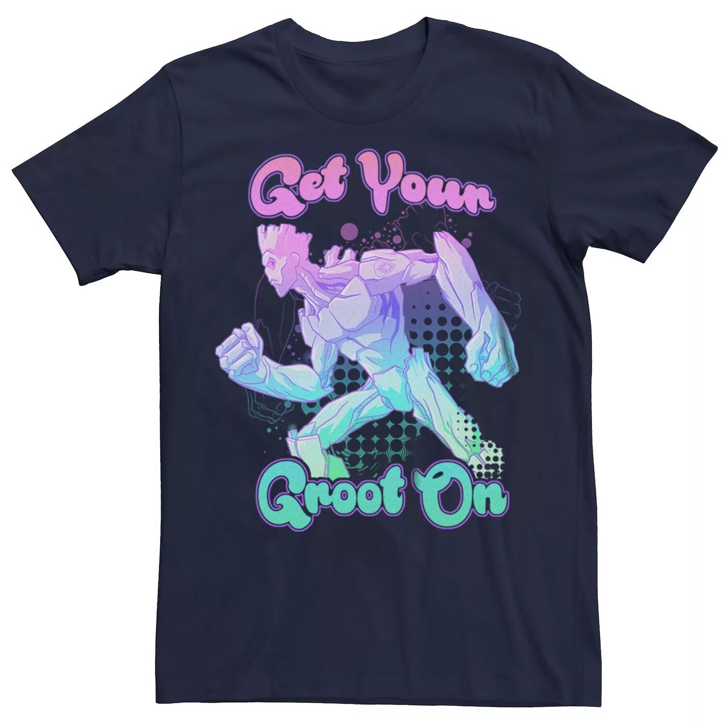 

Мужская футболка с рисунком Marvel Guardians Of The Galaxy Get Your Groot