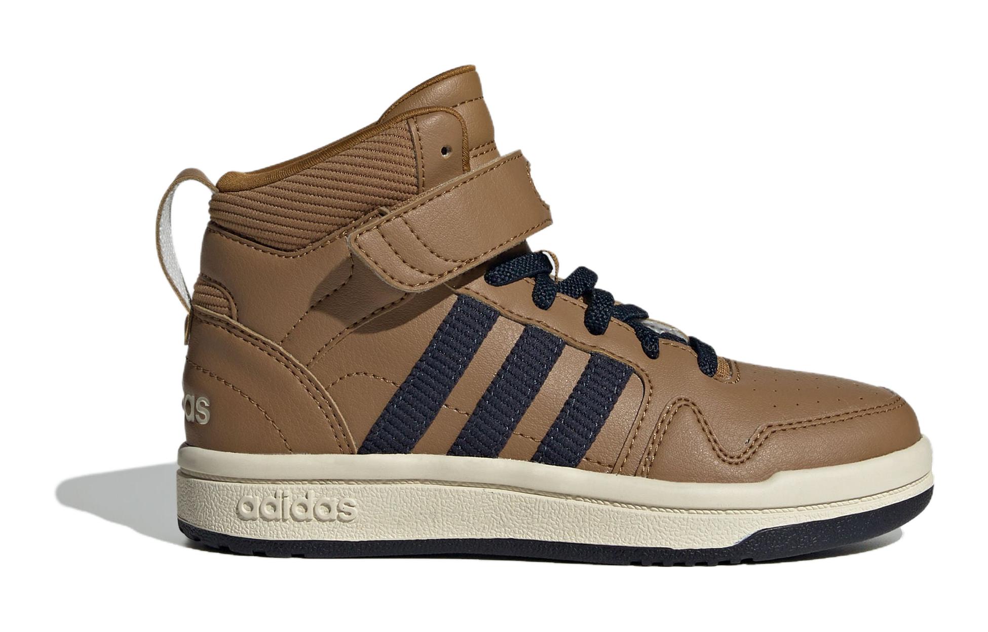 POSTMOVE MID Детские скейтбординговые кроссовки Коричневый Черный Kids' Adidas — фото 2