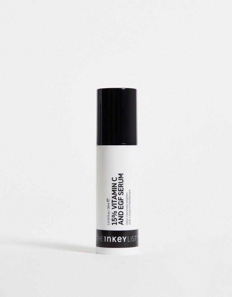 

The INKEY List — Сыворотка с 15% витамина С и пептидом EGF, 30 мл, BRAK KOLORU