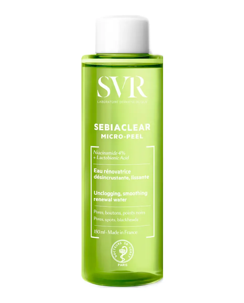 Пилинг Svr — Дерматологическая вода Sebiaclear Micro-peel