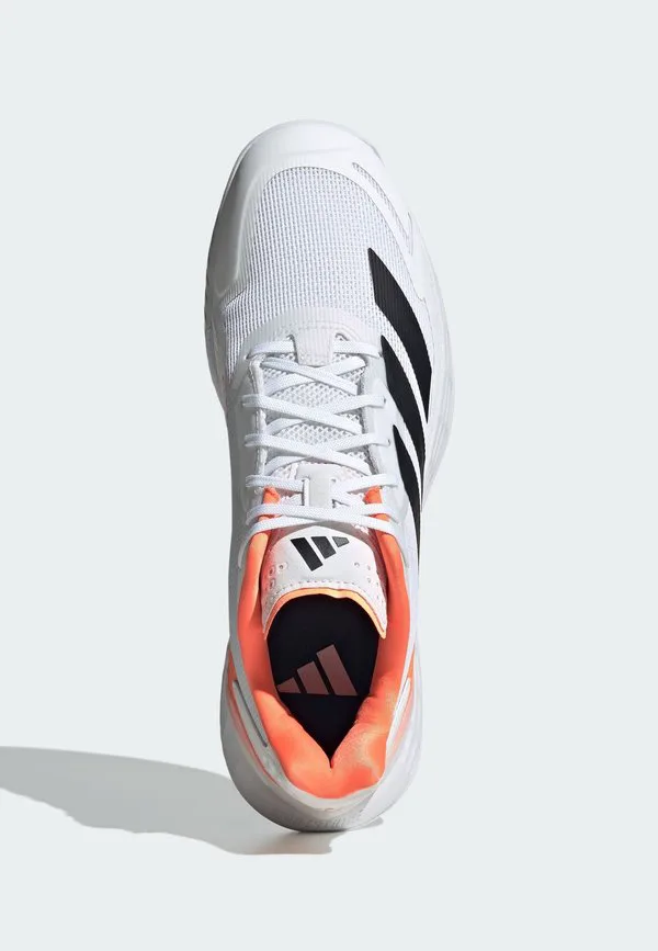 Теннисные кроссовки defiant speed 2 all-court Adidas Performance, Cloud White Core Black Lucid Orange — фото 3