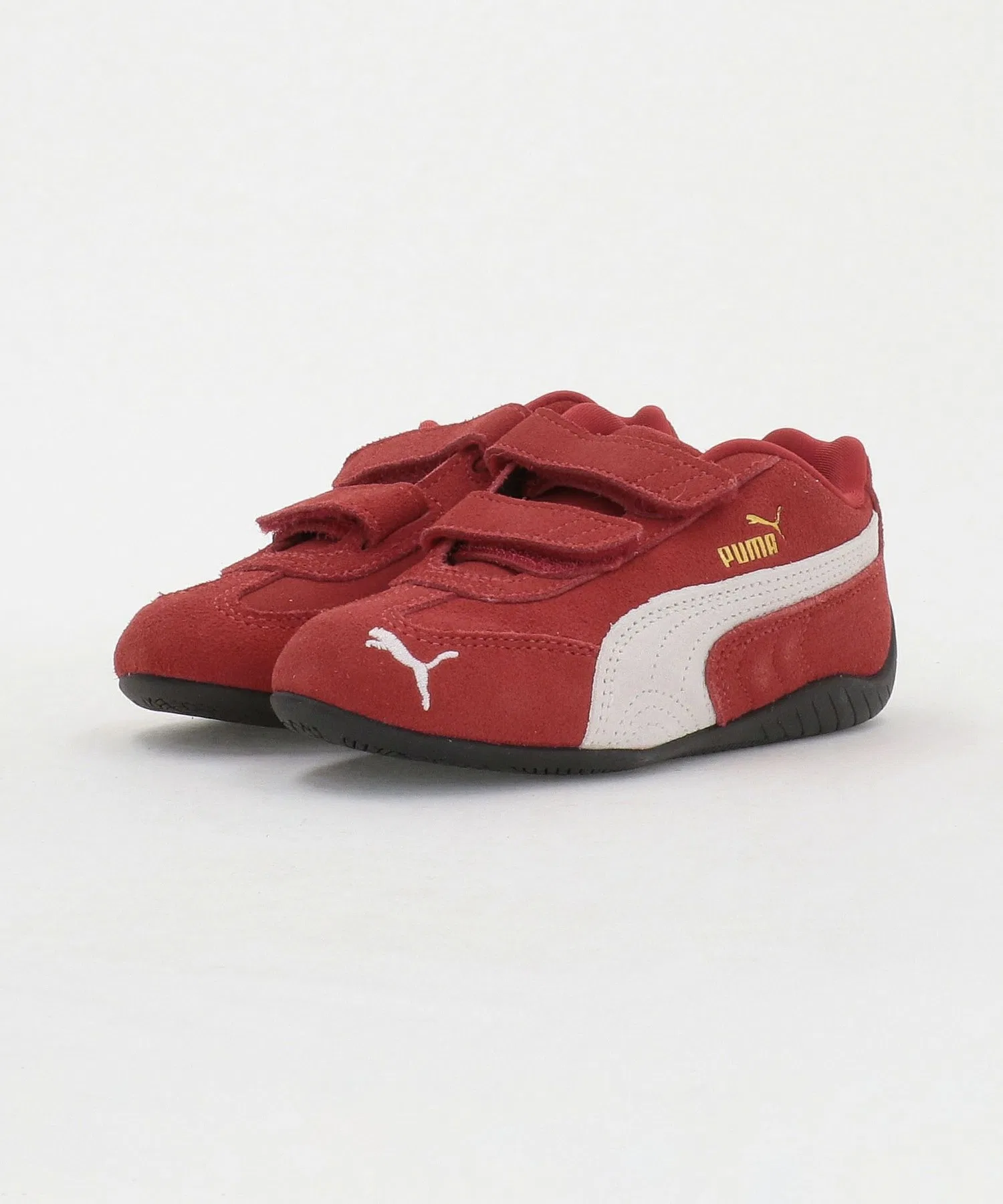 Детские кроссовки PUMA Speedcat с липучками чёрные — фото 3