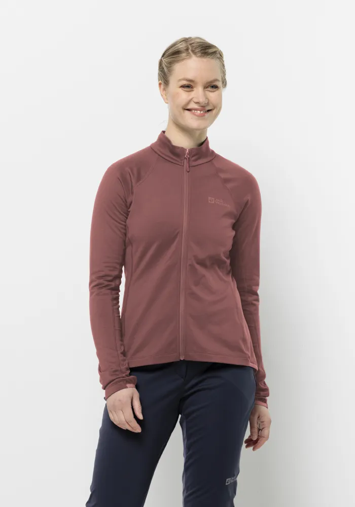 

Велосипедная куртка Jack Wolfskin "MOROBBIA FZ W", цвет Apple-Butter