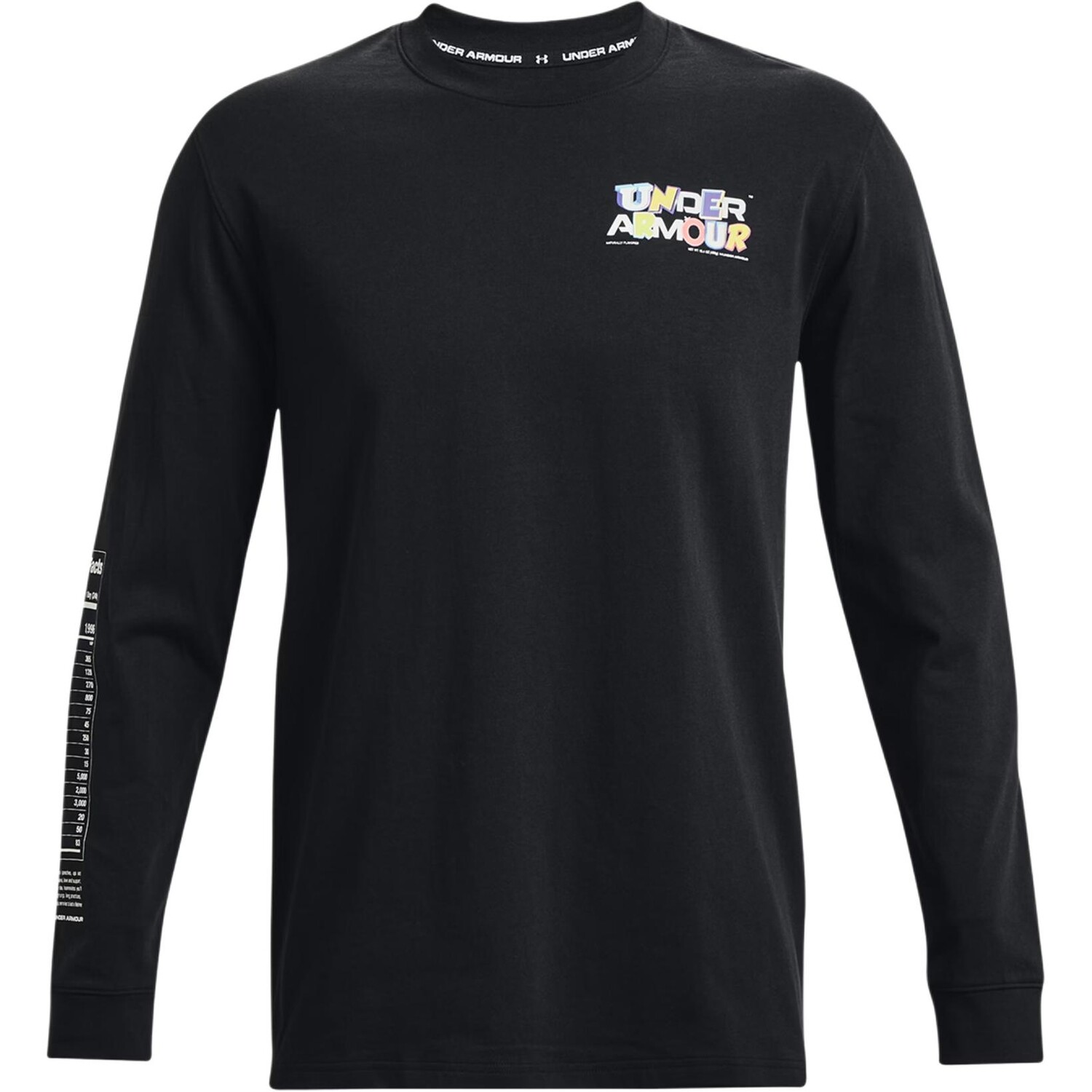 

Футболка мужская черная Under Armour, черный