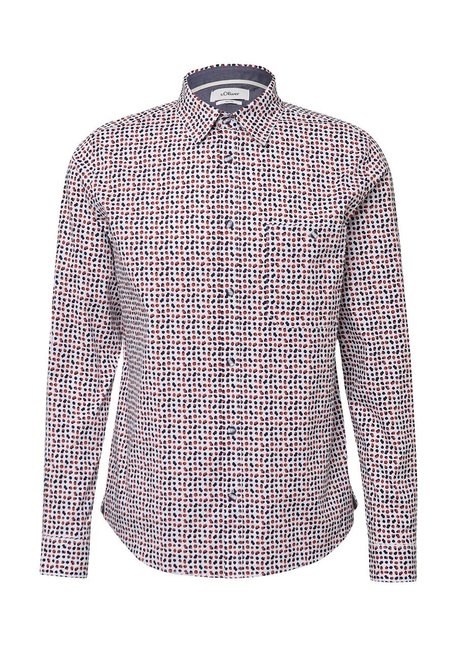 

Рубашка на пуговицах Comfort fit s.Oliver, White