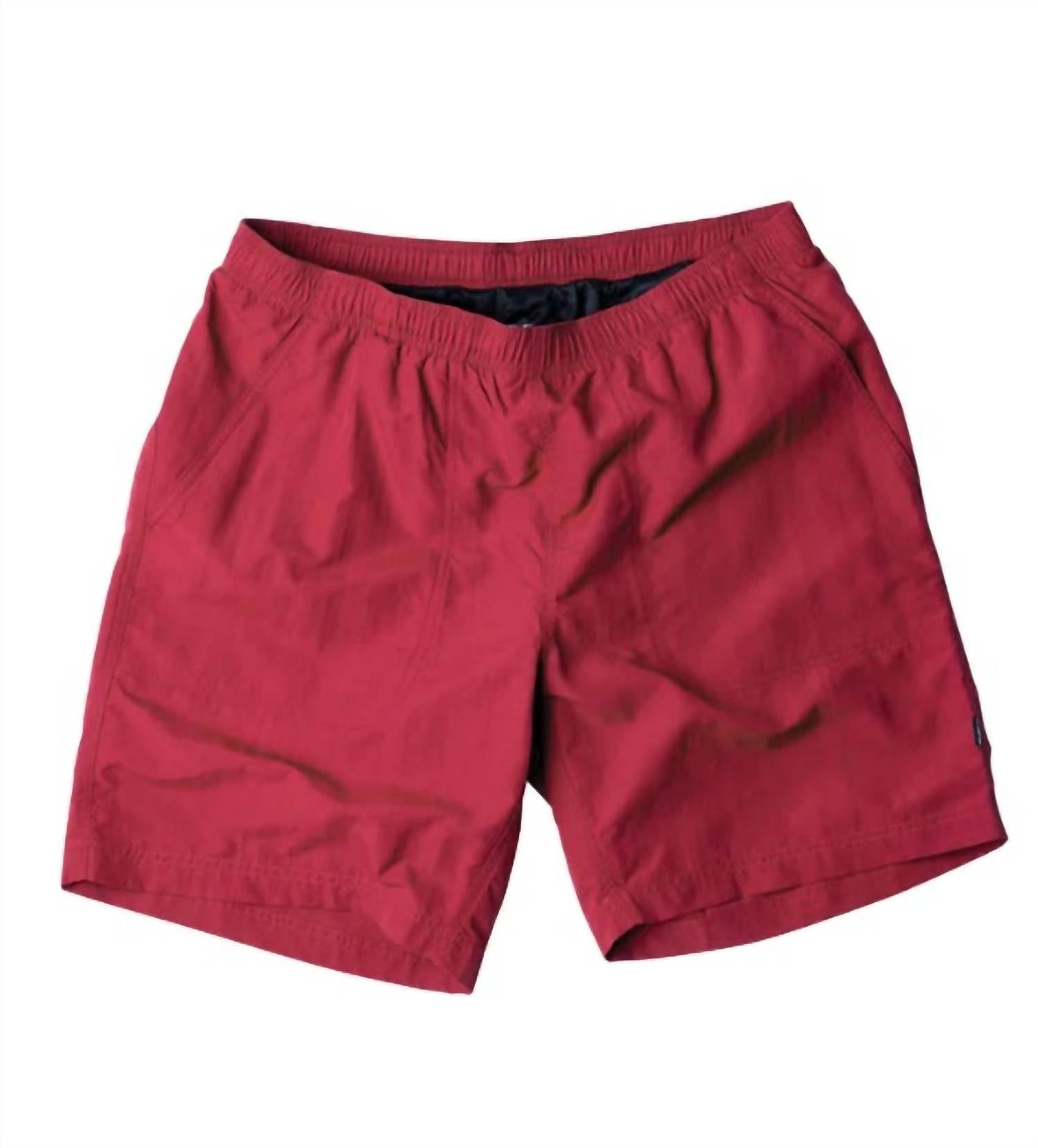 

Мужские шорты River в цвете Rhubarb KAVU