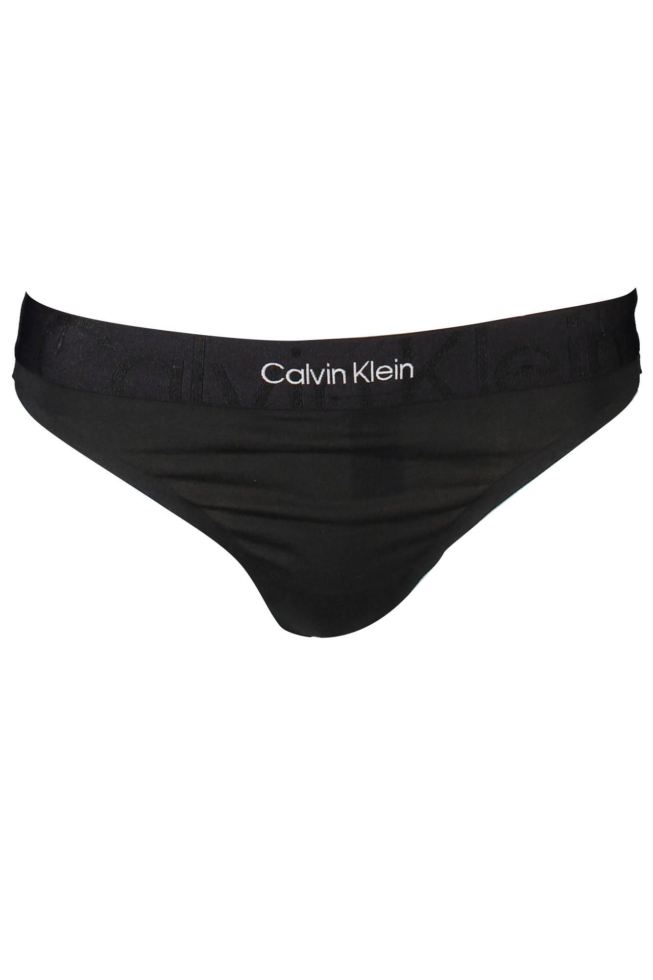 

Черные хлопковые женские стринги Calvin Klein