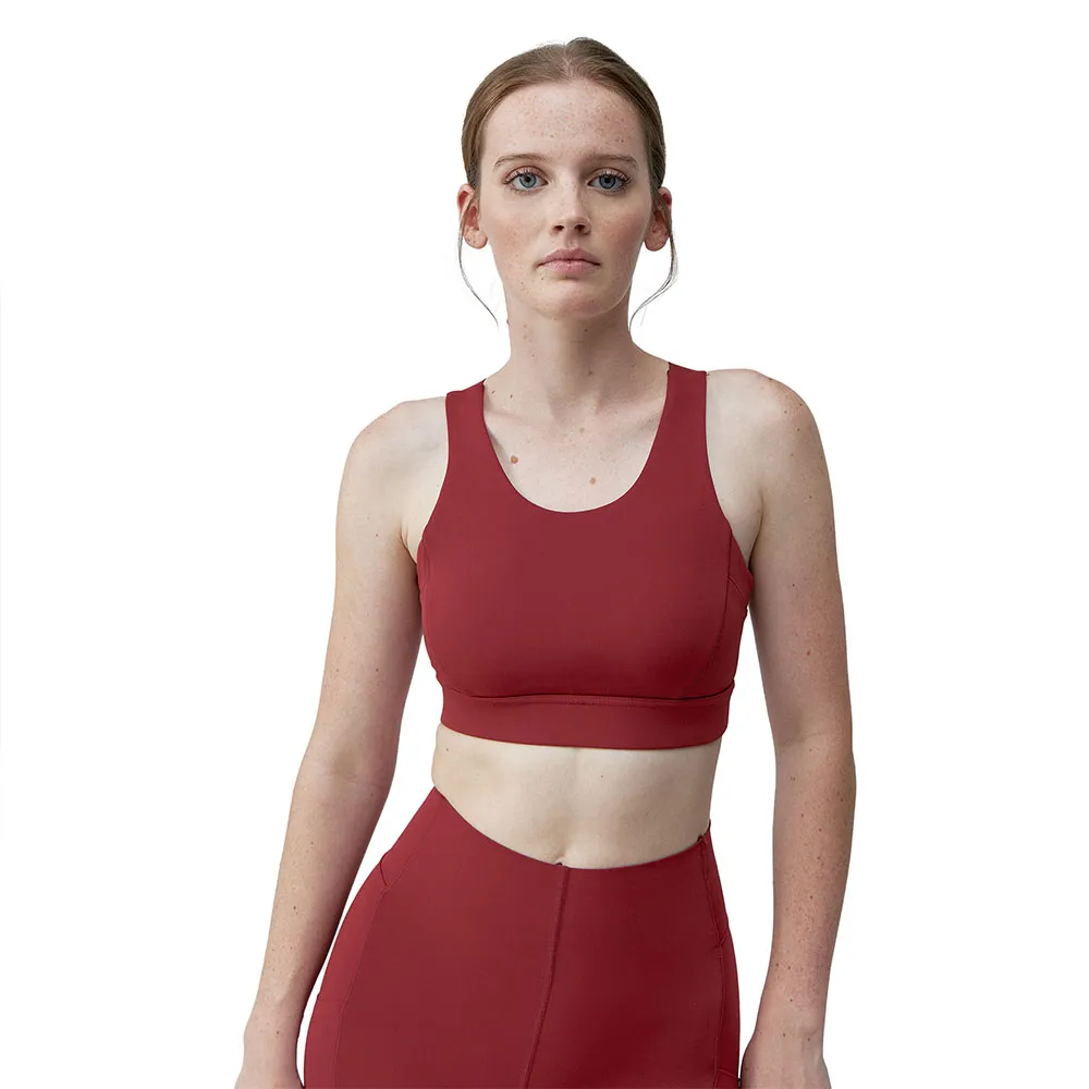 

Спортивный топ Born Living Yoga Denise high support, красный