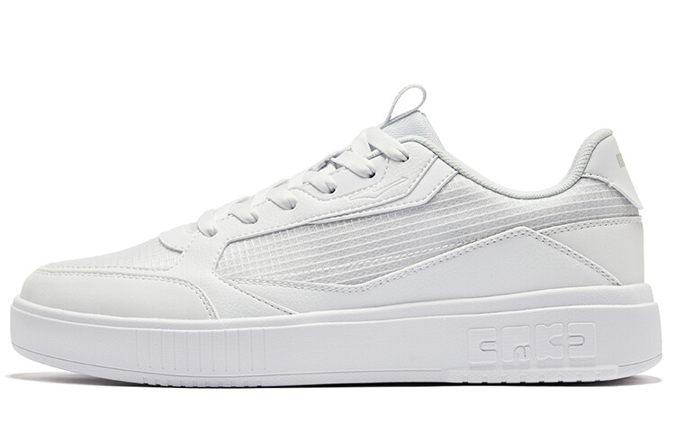 

Кроссовки ERKE Skateboarding Shoes Men Low-top White, белый
