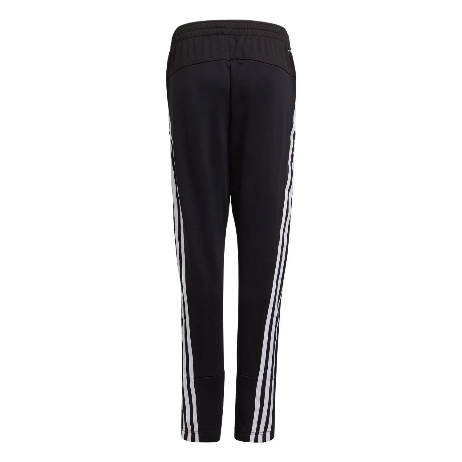 Adidas Трикотажные спортивные штаны для подростков AEROREADY черно-белые — фото 3