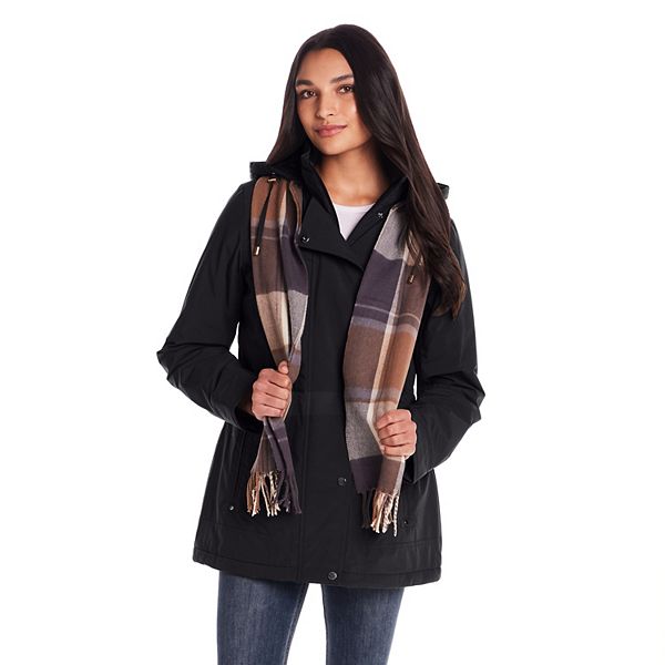 

Женская худи-анорак Gallery, Black