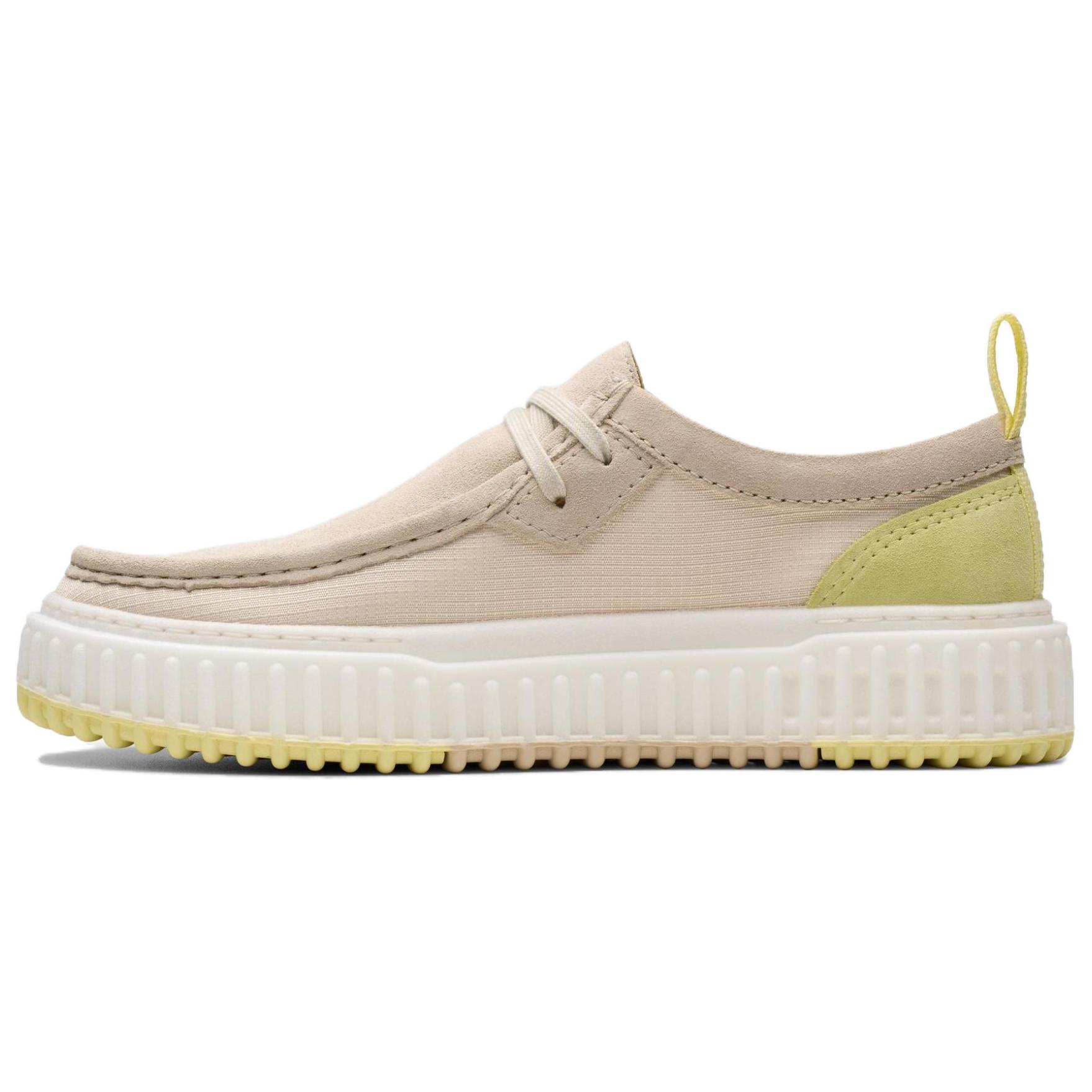 

Clarks Низкие мужские кроссовки для скейтбординга бежево-желтого цвета