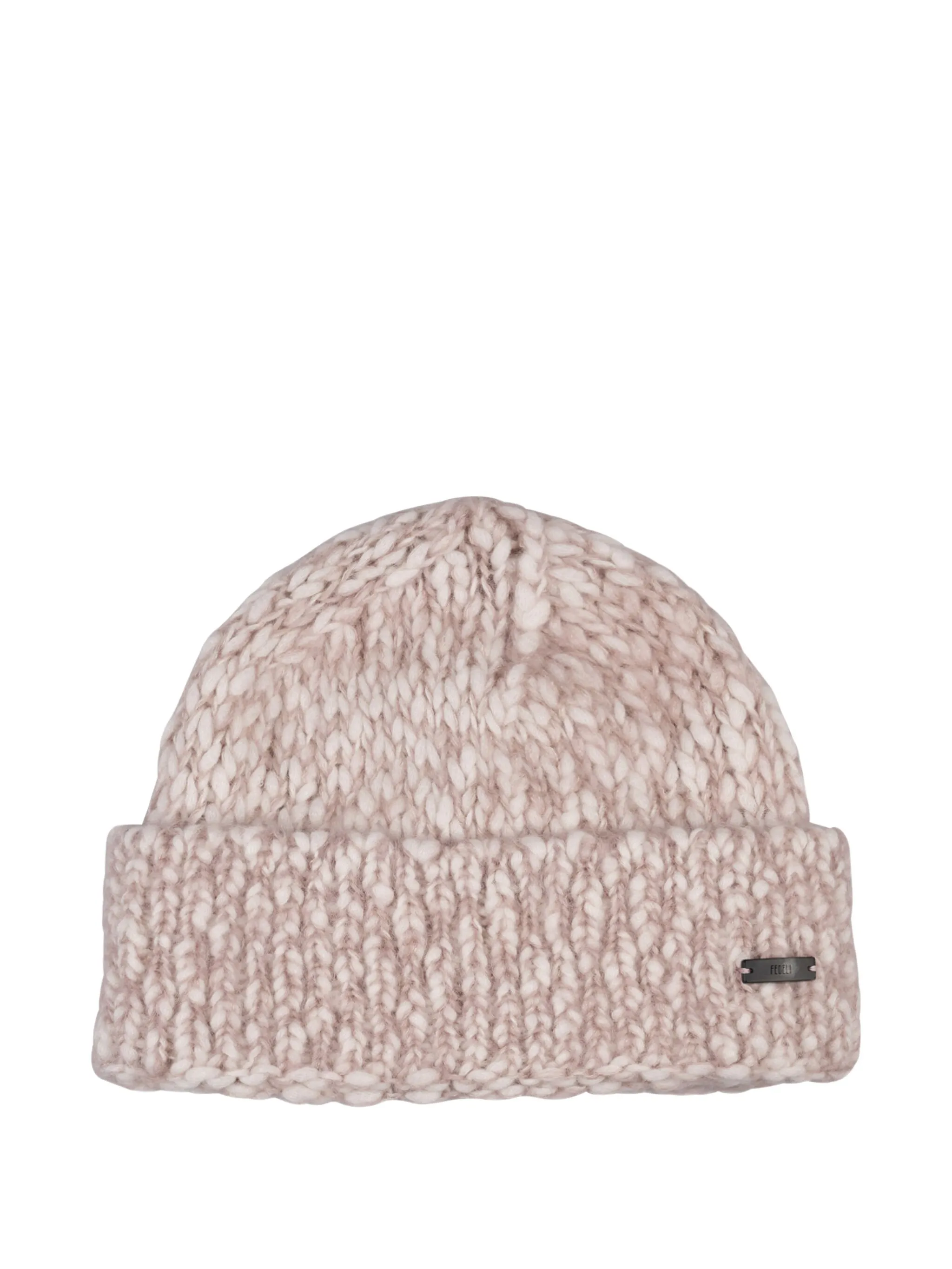 

Шапка бини с логотипом Fedeli, бежевый