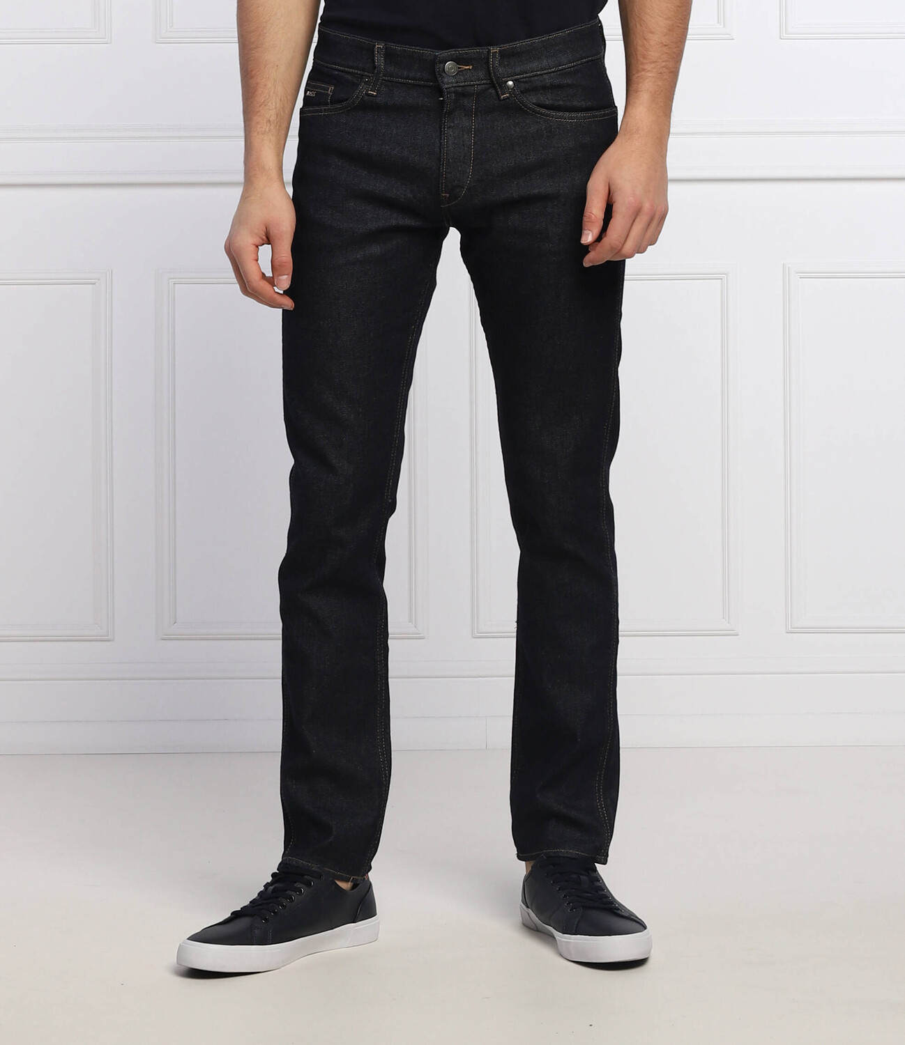 

Джинсы BOSS BLACK delaware3 slim fit, темно-синий