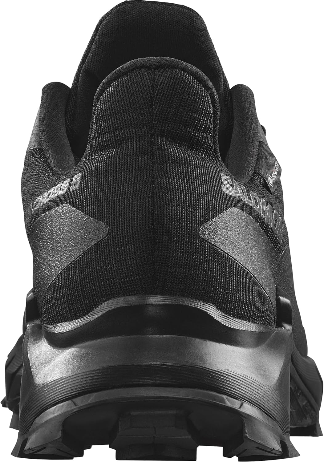 Кроссовки Salomon mens Alphacross 5 Gore-tex for Men, Black/Black/Ebony — фото 4