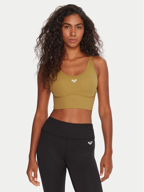 

Спортивный бюстгальтер Heart Into It Attitude ERJKT04326 Roxy, бежевый